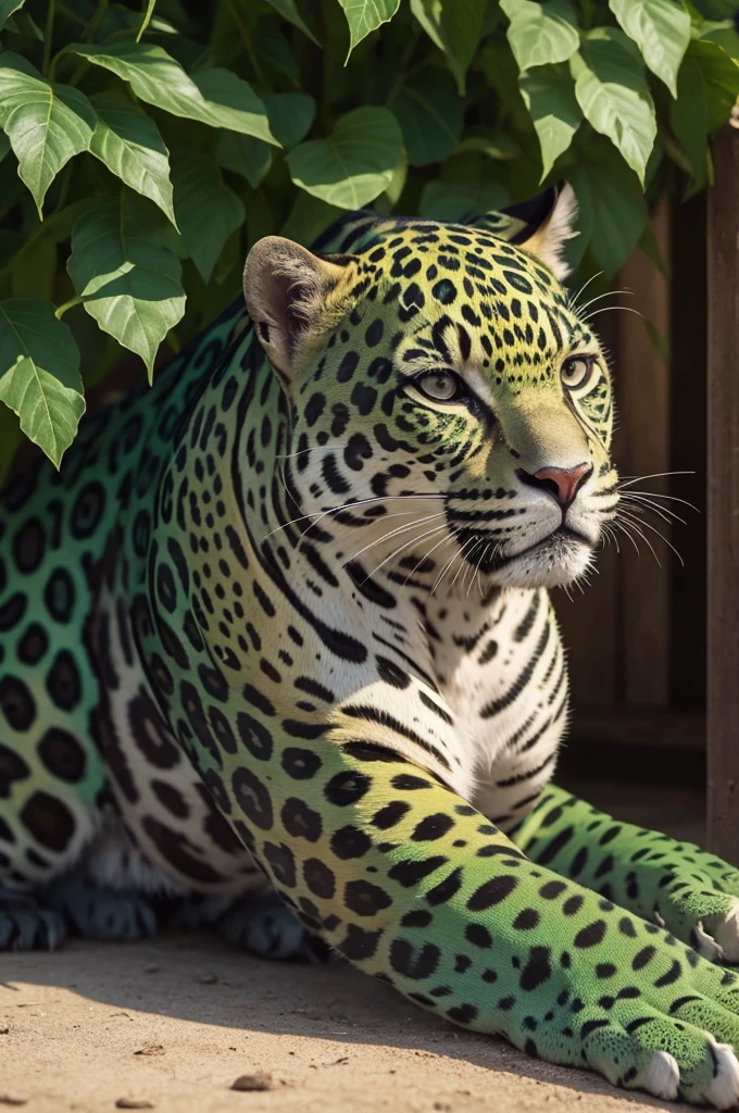 jaguar animal, Unripe,brave face
