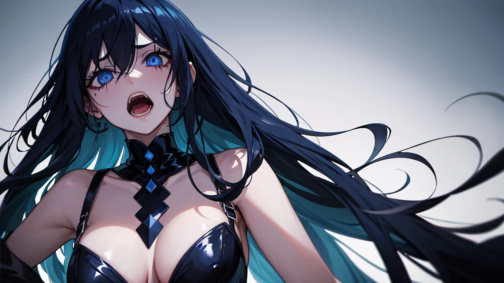 horror dark woman scare scream
Blue eye
long hair