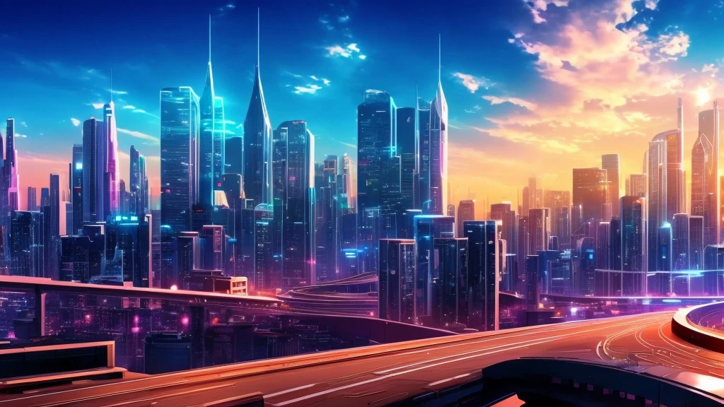 A special background for a youtube video that broadcasts movie soundtracks, but not in a movie poster style, just plain futuristic