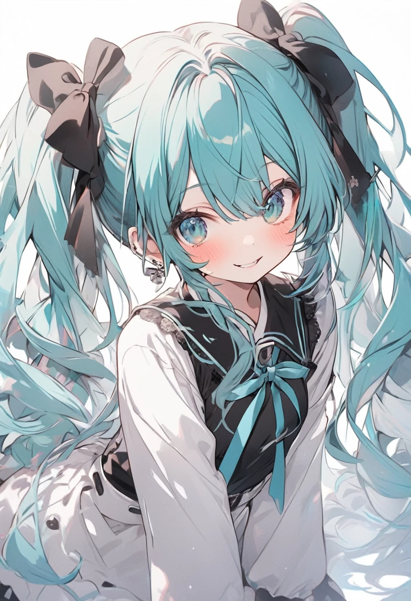 Hatsune Miku、cute、White background