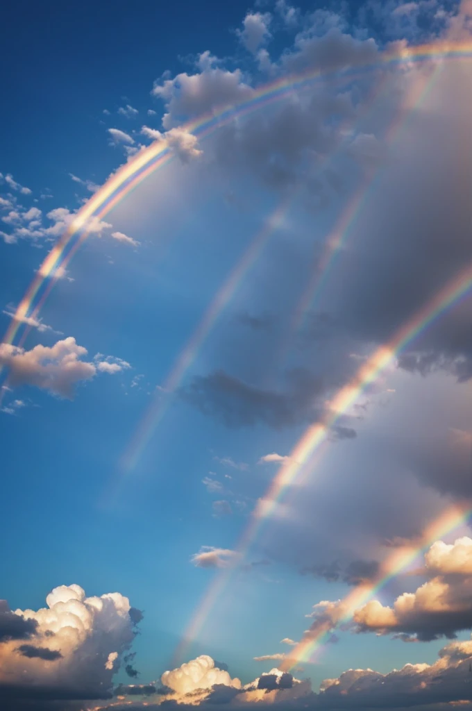 Rainbows in the sky