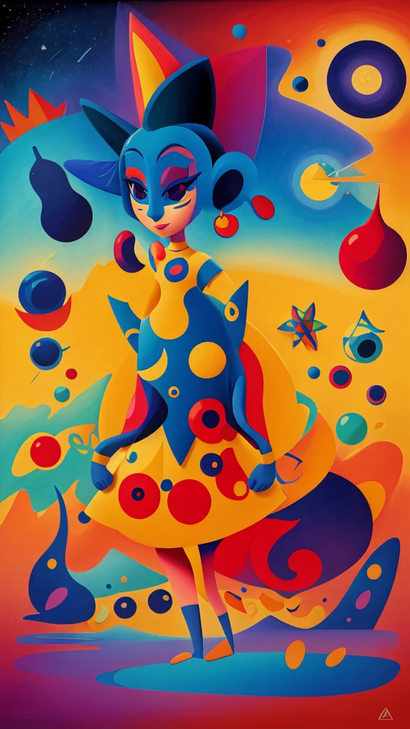 create an abstract composition artistic style Tarsila do Amaral+fusion of alcohol and ink+tribal abstract tattoo+science fiction+van Gogh minimalistic+Kandinsky
