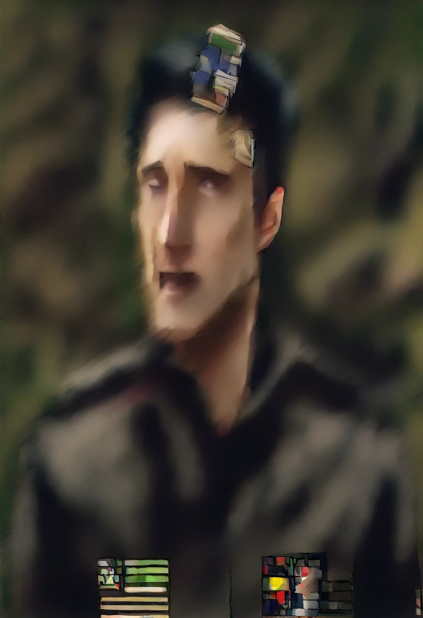 highly detailed analog photo of a noble (man), solo, 1boy, jewelry, short hair, short beard, closed mouth, male focus, blurry, portrait, military embroidered vest, horse, shoulder armor, (realistic:1.3) (blurry background:1.1), (medieval street:1.2) masterpiece, best quality, 8k, motion blur, intricate details, depth of field, (analogue photography:1.1), (natural light:1.4), as photographed by richard avedon,