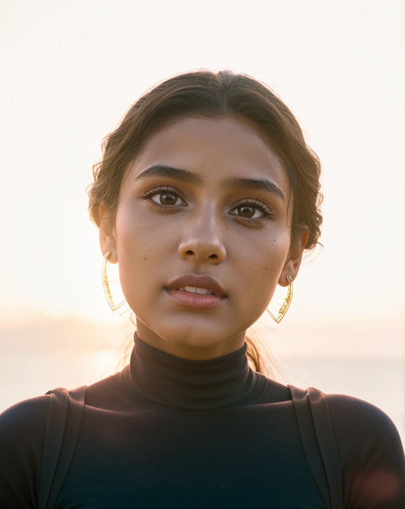 (Beautiful teen girl, Sasha Calle, Becky G, KIKI Layne, Kylie Jenner, maitreyi ramakrishnan), (perfect lighting, detailed: 1.4), (hyper realistic)