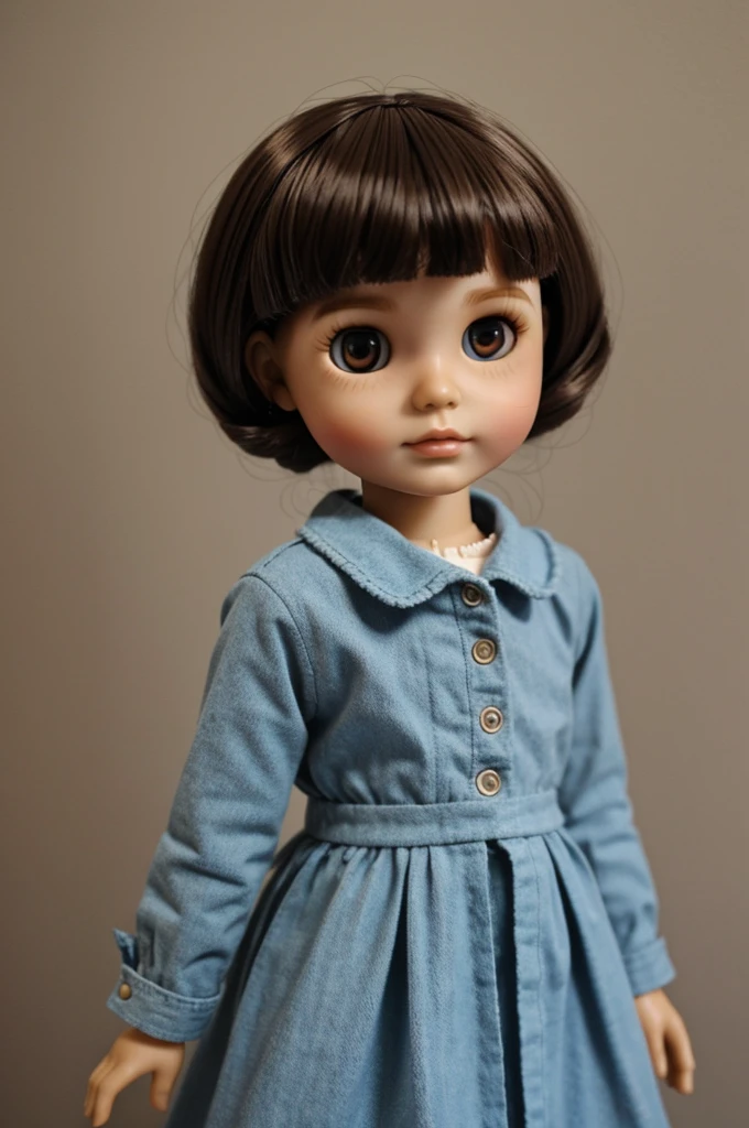 Una blythe doll son pelo corto