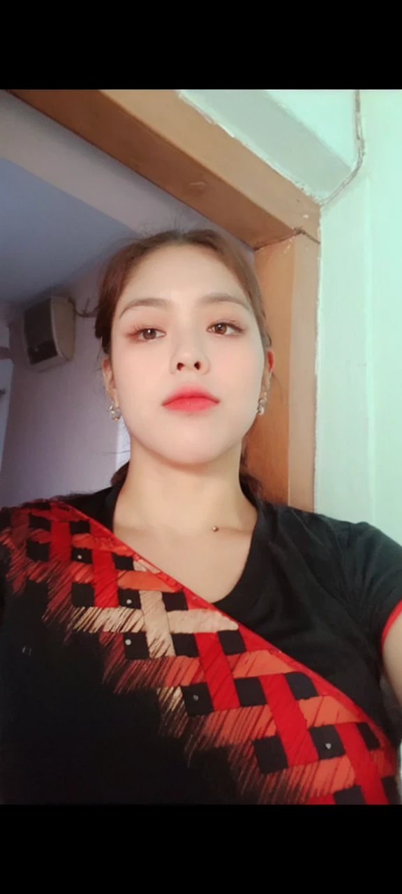 ((Midnight, Best quality, 8k, Masterpiece :1.3)), Whole body, Long legs, Sharp focus :1.2, A pretty woman with perfect figure :1.4, Slender abs :1.1, ((Dark brown hair, Big breasts :1.2)), (White tight tshirt, Jean bib, Standing:1.2), ((Night city view, Rooftop:1.3)), Highly detailed face and skin texture, Detailed eyes, Double eyelid