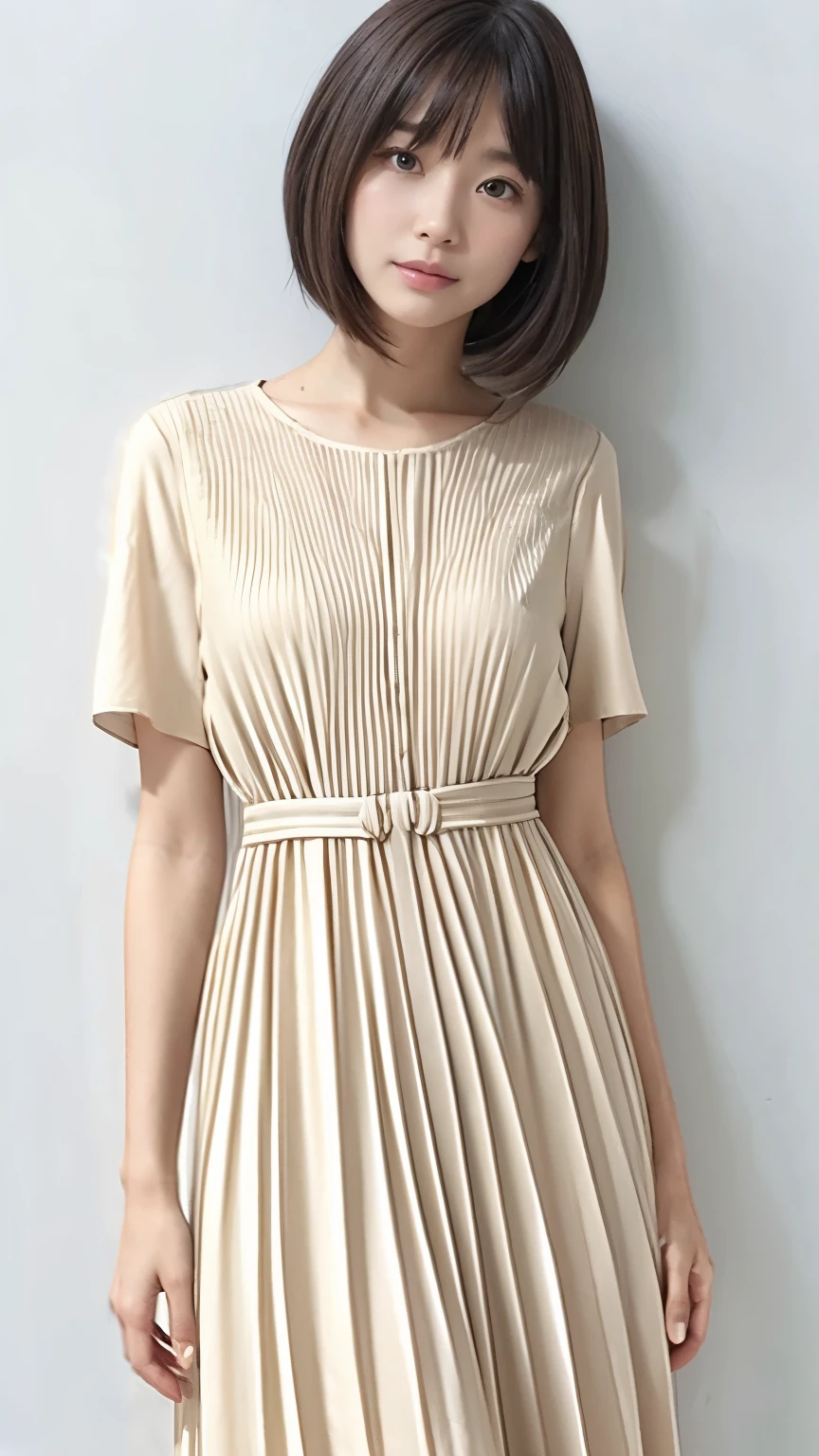 Pleated dress 、Women 、 Short sleeve、 long、 Maxi、 longワンピース 、Maxiワンピース、 Pleated dress、 shirring、 Clean 、Stylish 、Soft