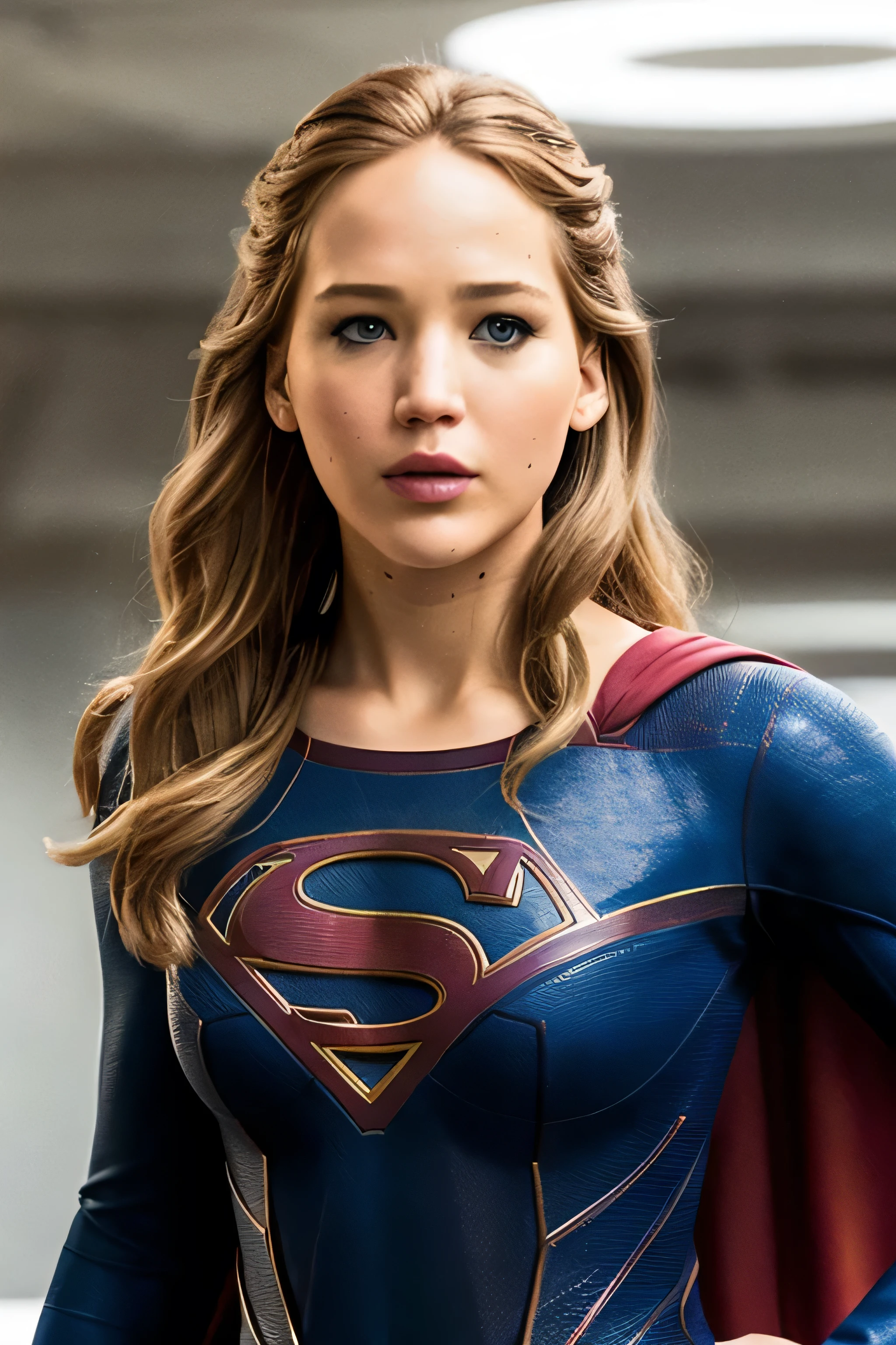 jl4w, face, supergirl costume