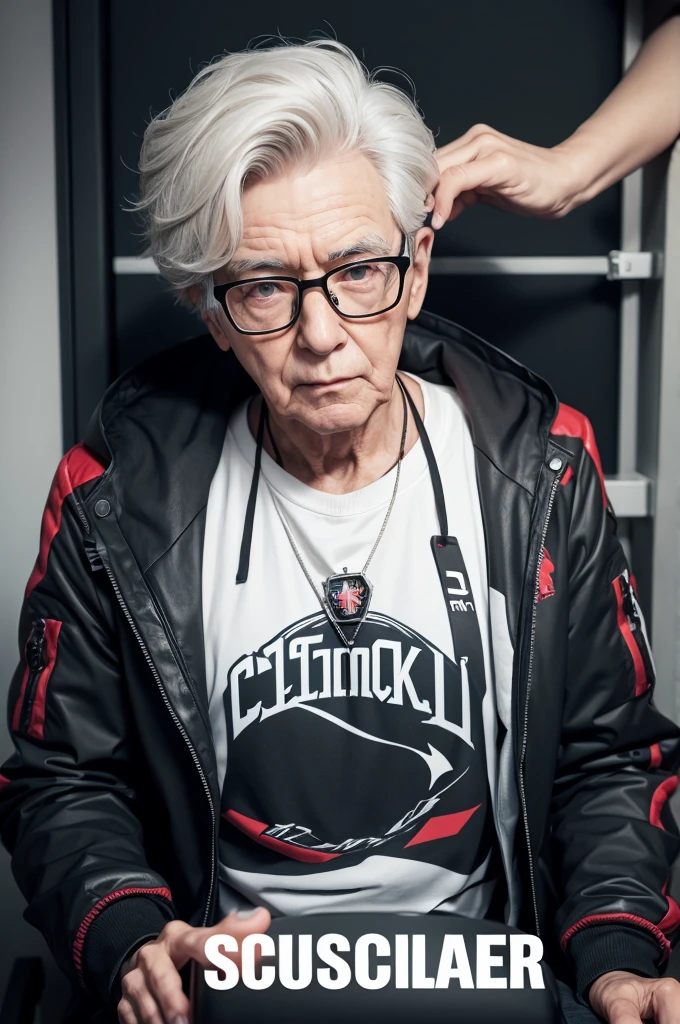 My name is grandson Escannor Gamer, sou tiktok gamer, I use glasses and reset