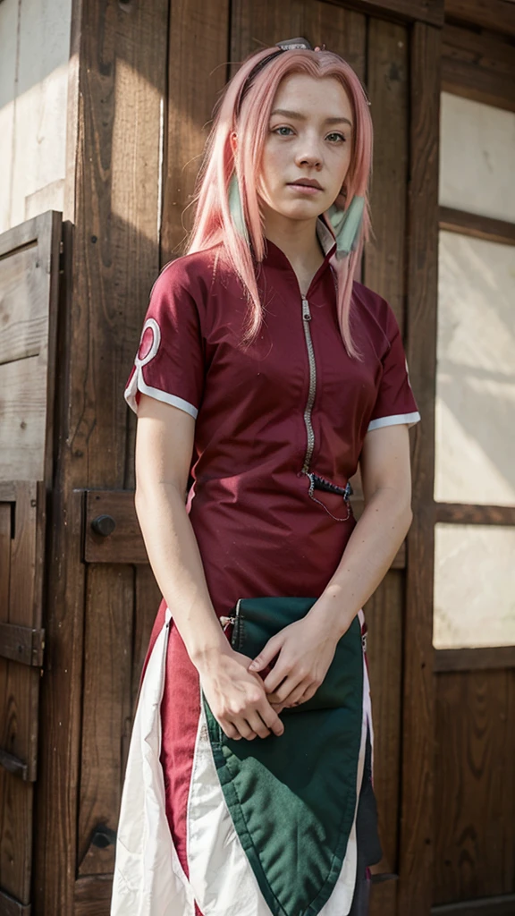  GIRL; pink hair,  green eyes; Dark red dress , she looks like Sakura from Naruto https://pm1.aminoapps.com/6563/681ff59501d3a1ea2d2c1541a0fc3d89813f936b_00.jpg