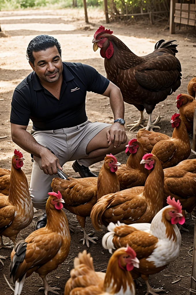 Marciano + chickens