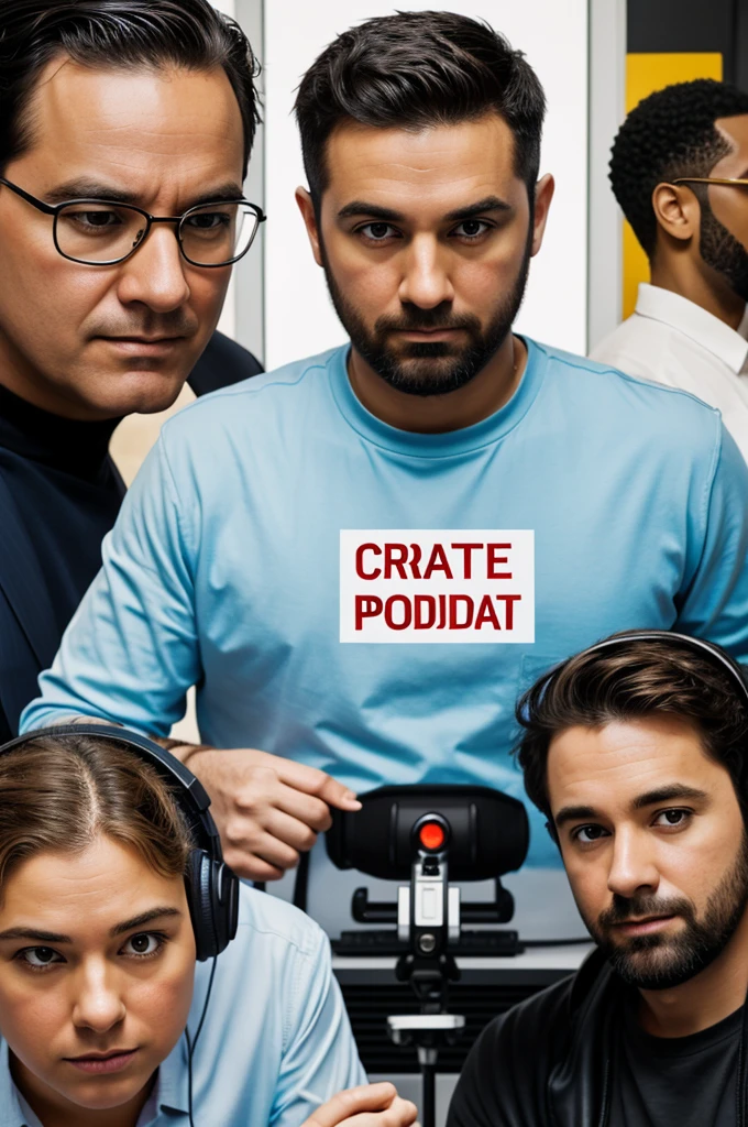Create a podcast cover where the title is my favorite work