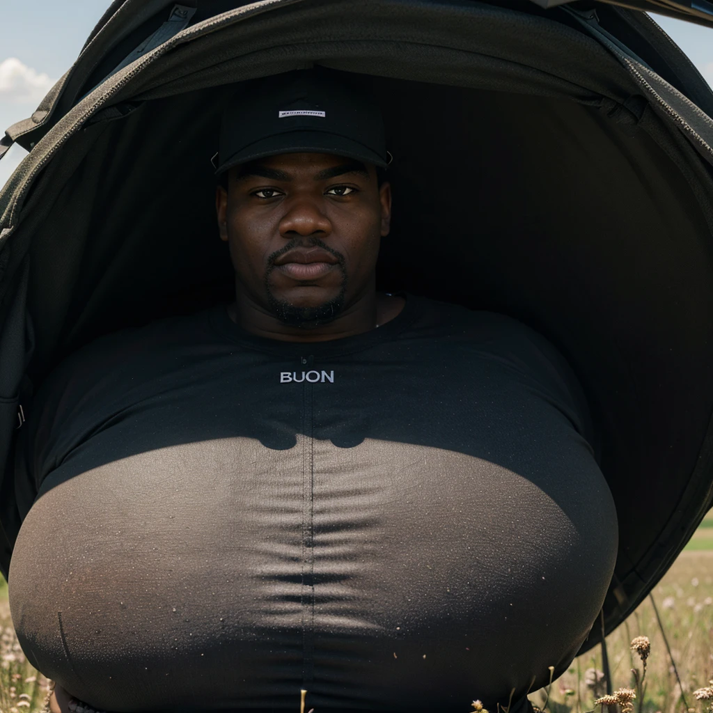 big black nigga in the coton field