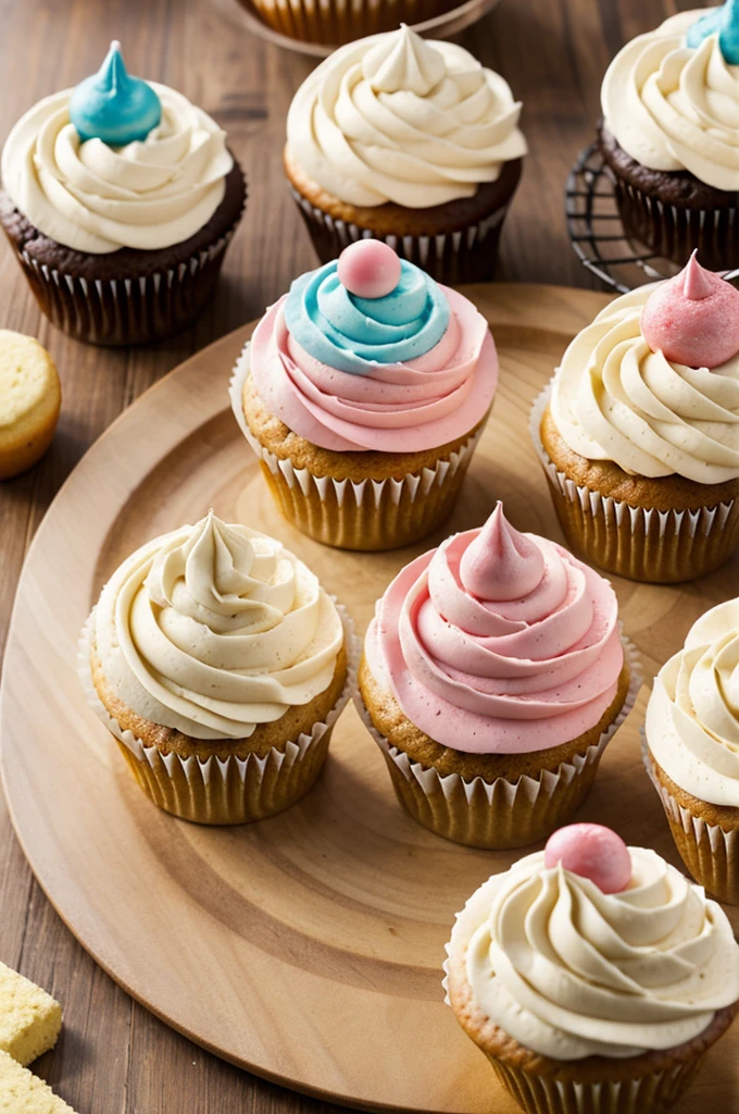 logo with a cupcake in the middle that says Susanita's cupcakes