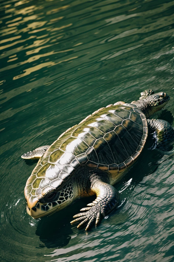 turtle crocodile