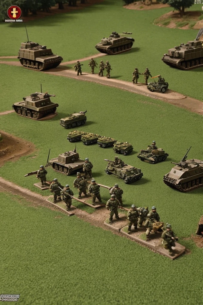 War scenario without soldiers