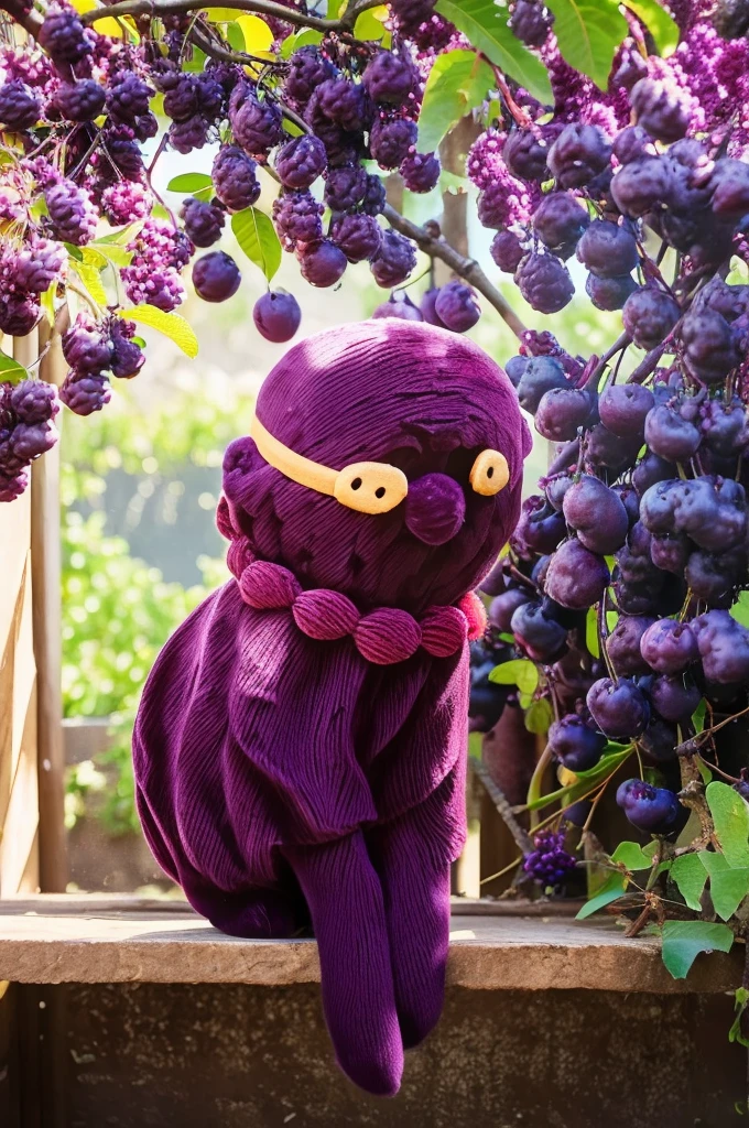 plum cat, cat made of plum, fantasy cat, plums, fruit, animal
