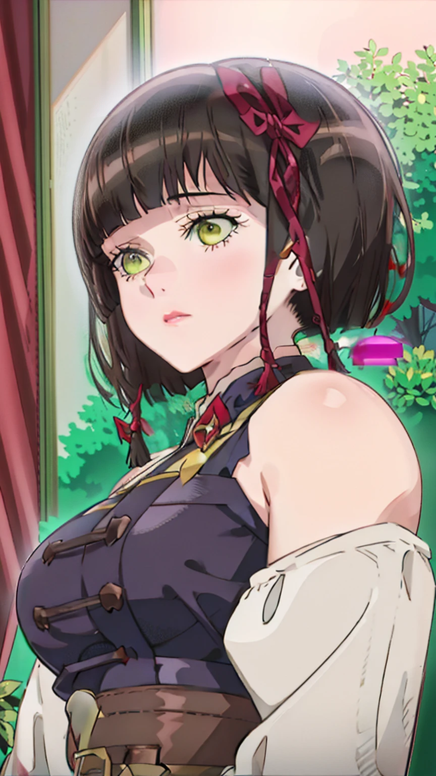 1 girl, , Yamashiro Rin,(Matu sehi la abd), Yamashiro768, Clavicle,silly, Huge tits looking away , 全身figure,(Highest quality、4K、8 kilos、High accuracy、Must have:1.2)、Very detailed、(reality、realです、real:1.37)、ribbon、Hyper HD、Studio lighting、Ultra clear coating、Intense focus、Apply on a financial basis、Extreme details、Professional specifications、Vibrance and colour、hazy、Sports photo、The scenery is beautiful、Horror style、Anime big breasts、sixth、pic、Artist concept、Five fingers, perfect body,  {{{Tafah}}}, {{{Highest quality}}}, {{Very detailed}}, {figure}, {{Very delicate and beautiful}},Enhance cost performance、All roles、Canon 5D MK4でpic、pic,  Sexy pose ,Restricted , Full body, black hair (Long black hair) A short black dress, long black stockings and high-heeled shoes  (((Complete body and pans)))