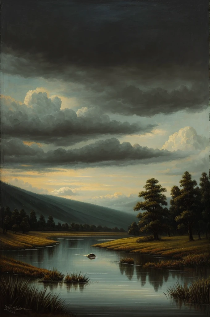 gloomy painting
