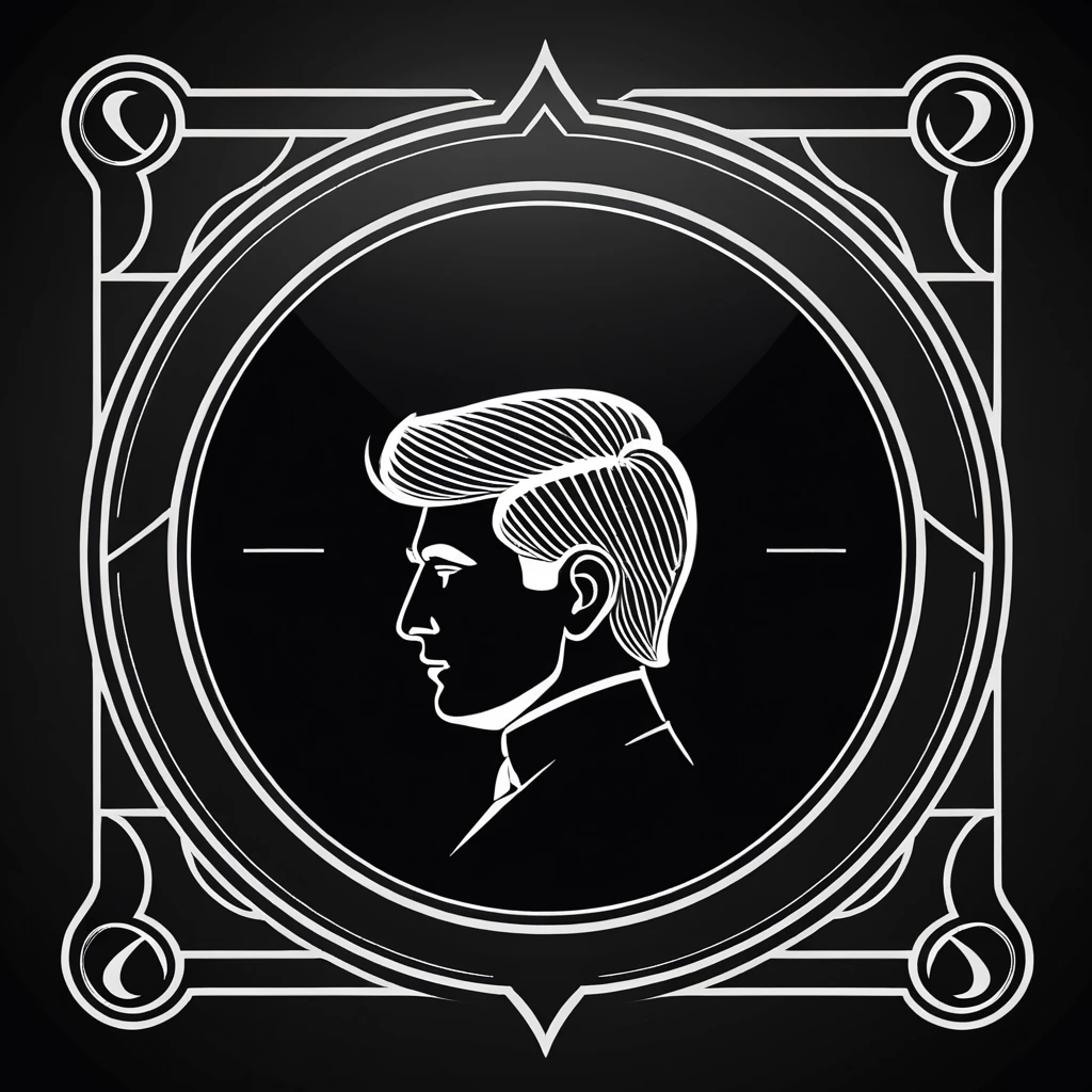 Minimalism \(icon\),Black Theme,Highest quality,trump card,