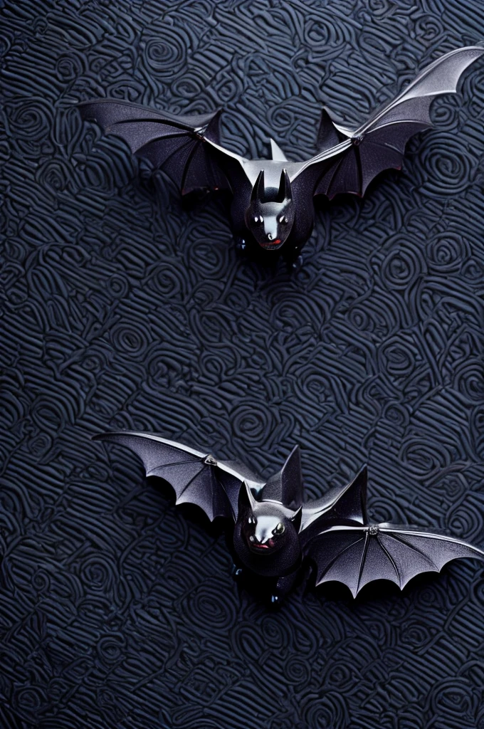 ((Licorice bat)), 1bat, bat made of licorice, wings made of licorice, ears made of licorice, swirling teeth made of licorice, bat, animal, cute, candy, gummy, see through, ConceptArt, (Masterpiece, Best Quality, Illustration, Fine Detail), ((Very Detailed CG Unity 8k Wallpaper, High Resolution)), High Saturation, Low Brightness