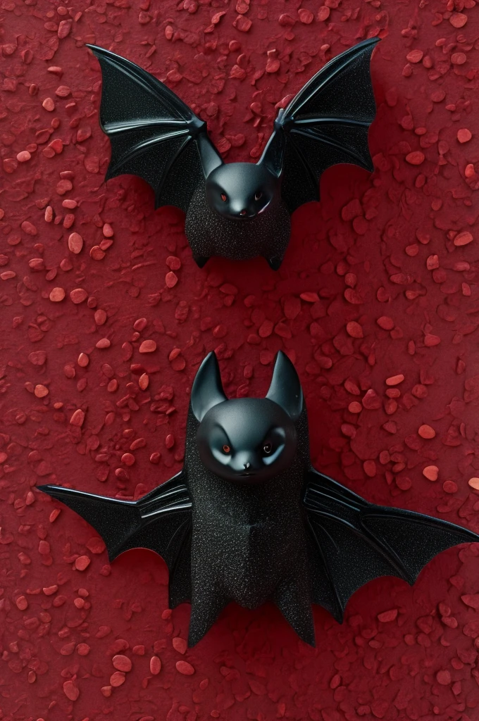 ((Licorice bat)), 1bat, bat made of licorice, wings made of licorice, ears made of licorice, swirling teeth made of licorice, bat, animal, cute, candy, gummy, see through, ConceptArt, (Masterpiece, Best Quality, Illustration, Fine Detail), ((Very Detailed CG Unity 8k Wallpaper, High Resolution)), High Saturation, Low Brightness