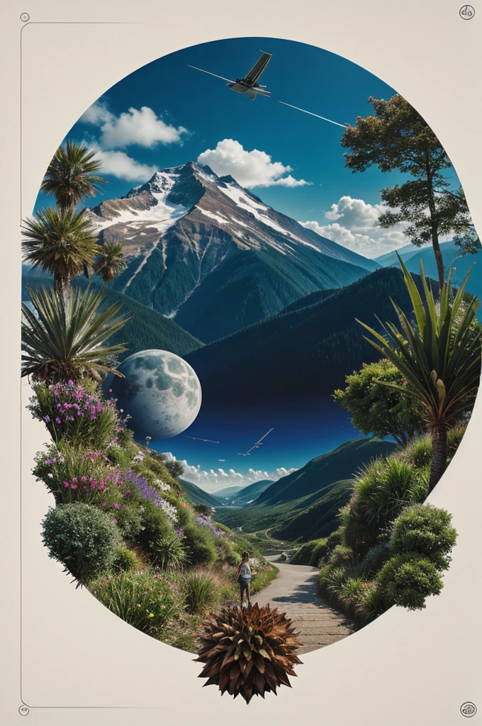 Create an album cover for a trip hop band