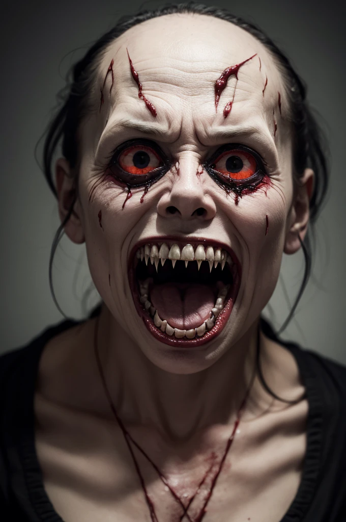 Terrifying horror image