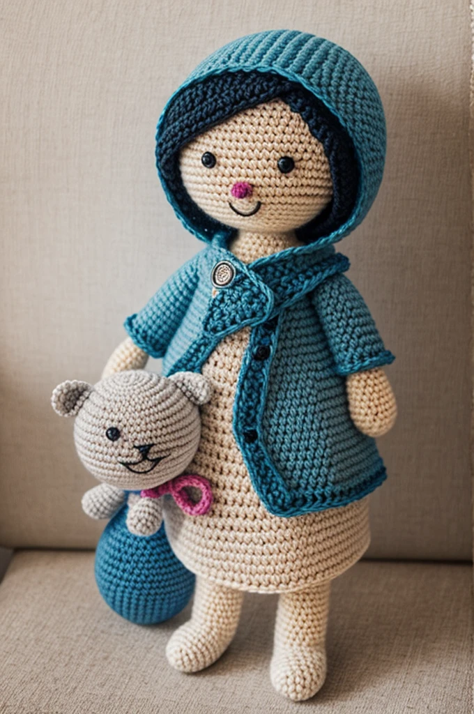 Amigurumi Beto plaza sesame