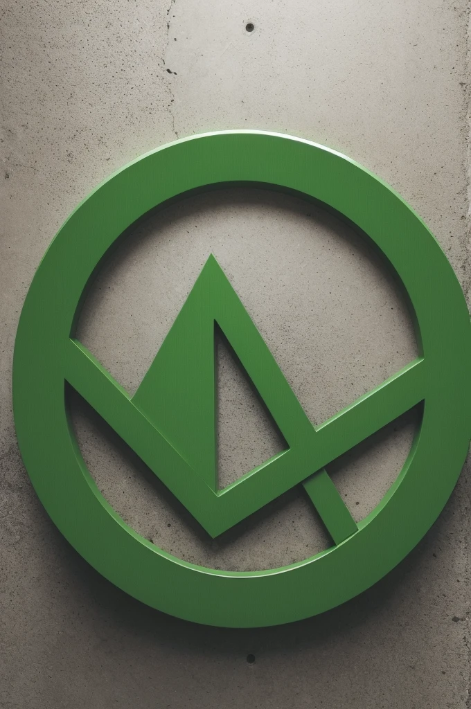 a green symbol