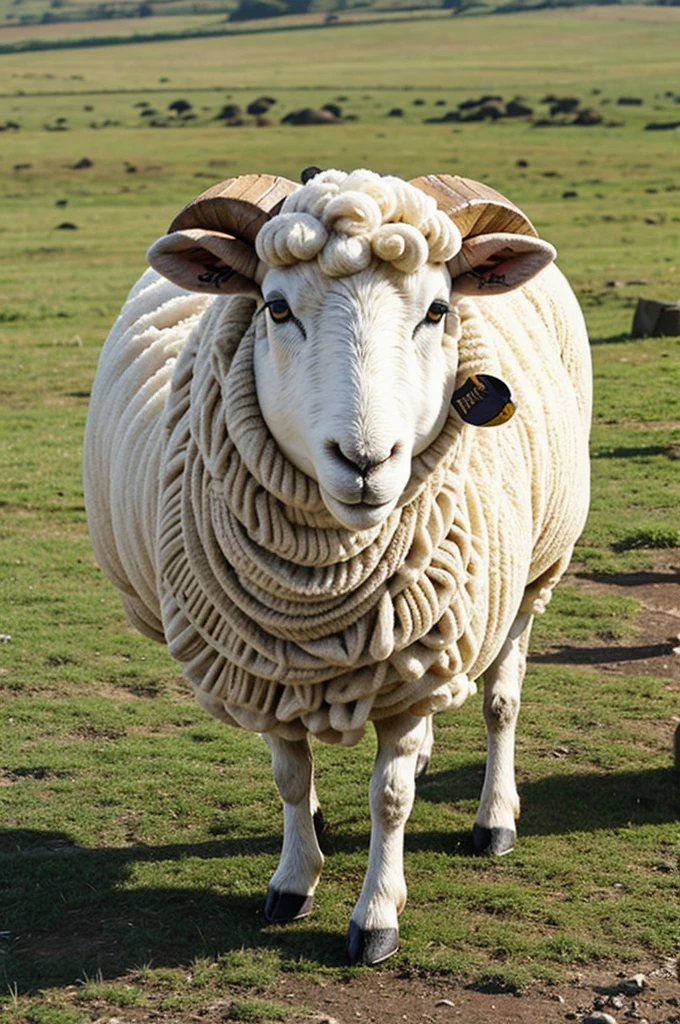 An animated sheep 
