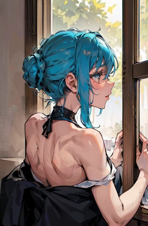 (((Immerse yourself up to your shoulders in your home's bathroom unit:1.7))),(((flannel:1,7))),(((Cover the chest with a towel:1.7))),(((night lighting:1.3))),Breast movement,cheeks turn red、smile shyly,BBW,(beautiful girl)、(Short Hair with Bright Silver and Orange Inner Color,flower hair ornament,Floral Braided Top Knot,Ponytail with Twisted Side Part,floral braided tiara,Half-up、floral braided space bun,voluminous fishtail braid,Twisted pan,),(The fringe is transparent),(((emphasize the chest:1.3))),(dynamic angle),(Dynamic and sexy pose),(Lean forward:1.3),(((A worthy statue))),(((clip,necklase,aretes))),breasts big,blushing with shame,dreamy eyes,A smile that confuses the viewer,skin shining with sweat,Look at the Beholder,topless,48 years old ,topless,Disruption of clothing due to movement,pointy red mouth,perfect round face,,proper body proportions,details Intricate,Very delicate and beautiful hair,realistic footage,dream like,professional lighting,realistic shadow,focus only,beautiful hands,nice fingers,Detailed finger functions,Detailed characteristics of clothes,Detailed characteristics of hair,detailed facial features,highest quallity,Ultra high resolution output image,) ,(8 k quality,),(sea art mode 2.1),(Ultra HD picture mode,)