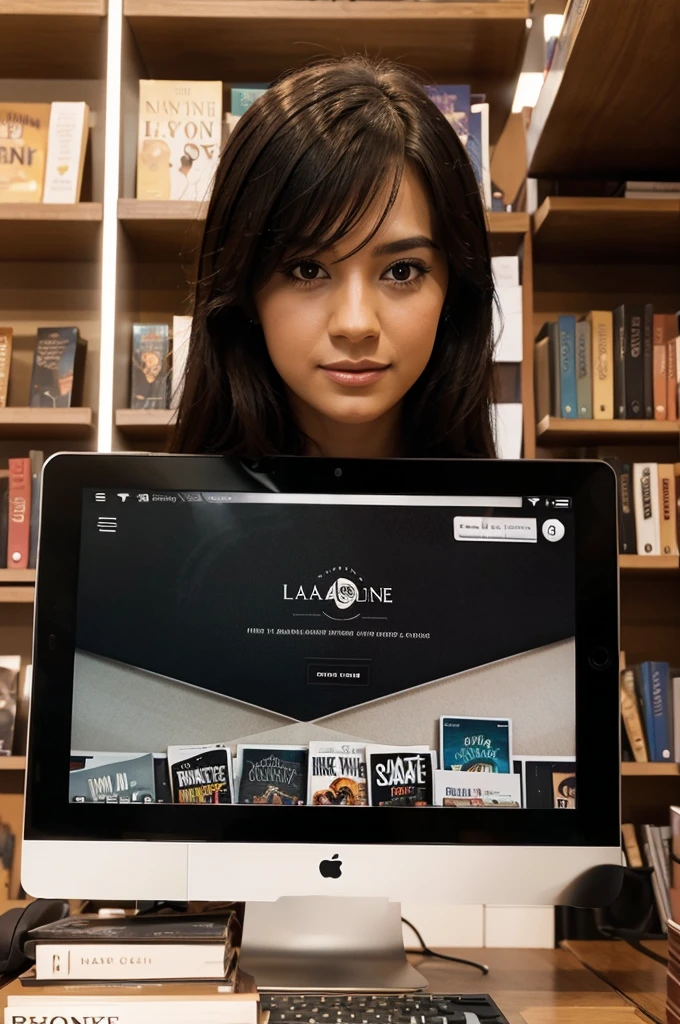 create a logo for an online bookstore on Instagram