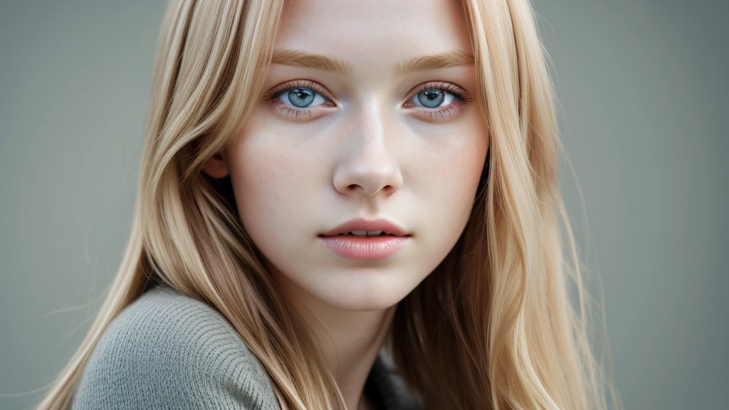 Ultra HD、super high quality、Real、4k、8k、One Girl, Age 15, alone, Irish, Wavy strawberry blonde hair, Shoulder-length hair, Grey Eyes, Light grey eyes, Pale skin, Runner's body, (Textured skin, Skin pores:1.1),Good, Exposed breasts, Sexy pose、Lifting her miniskirt to show her panties、Beautiful nipples、Nude Model、Atelier、headphone、dj