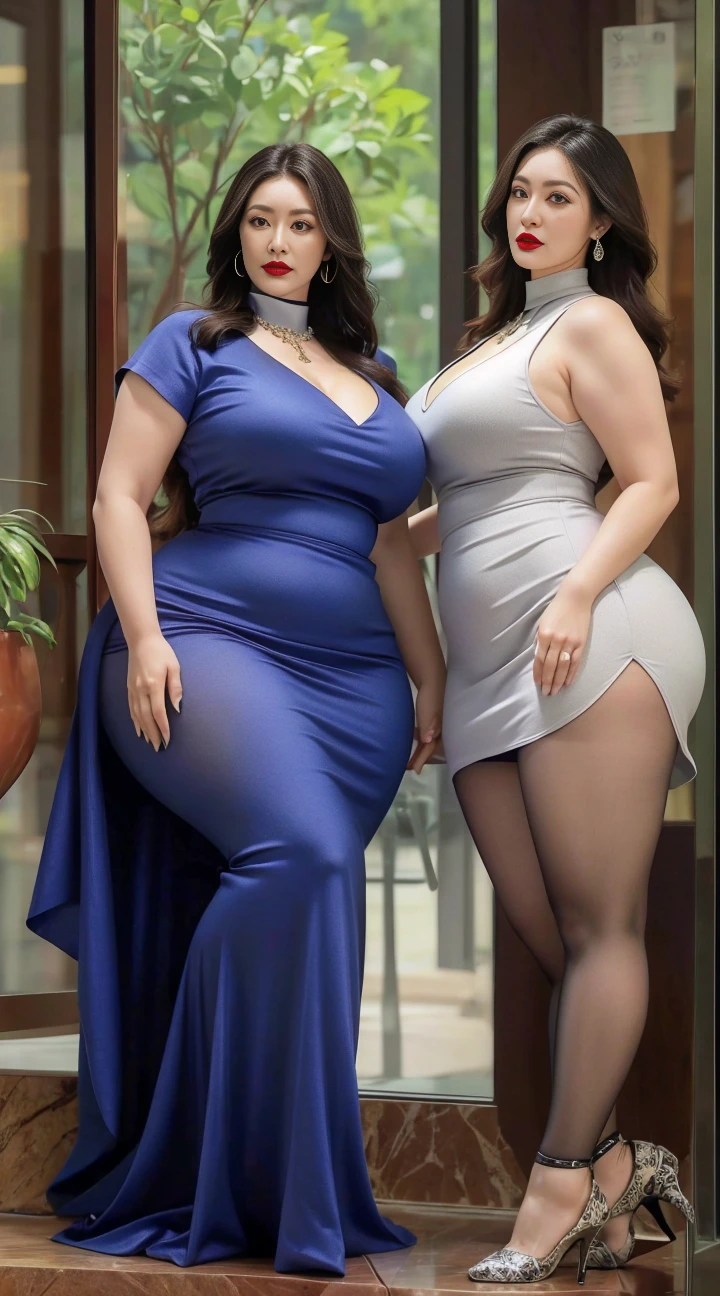 outdoor，Gray clothes, (No cleavage),thigh, cosmetic, (lipstick: 1.1), (Eyeliner: 1.2), mascara, Eyeshadow,Outdoor sports, earrings, necklace, Black tights, Wrinkles at the corners of the eyes, Oral wrinkles,High Neck Knit Bodycon Skirt，full-body shot，An Asian Japanese woman，65 years old，big eyes，elegant temperament elegant temperament，(masterpiece:1.2, best quality), actual, (The real situation,45 years old， Intricate details, Depth of Field，High neck clothes), careful, The content is very detailed, This is a perfect face, Perfect body, Large Model, Mature woman, High, Leg length,Black silk garter belt，8K,best quality, masterpiece, Ultra-high resolution,(lifelike:1.4), original photo, Stay focused, detailed, Dramatic, Exquisite beautiful woman, (tall and straight:1.1),(Fat goddess desetallic high leg high collar dress mini skirt:1.0),(High collar fitted skirt),half butterfly earrings, double ring necklace, (:1.05), (65 years old, : 1.4), cosmetic, (lipstick: 1.1), (Eyeliner: 1.2), mascara, Eyeshadow, Long curly hair, Dynamic angle, (red lips)Beautiful graphics, thigh long，Random Color Greasy Reflective Tights, Scenes，Fishnet stockings，Red high heels