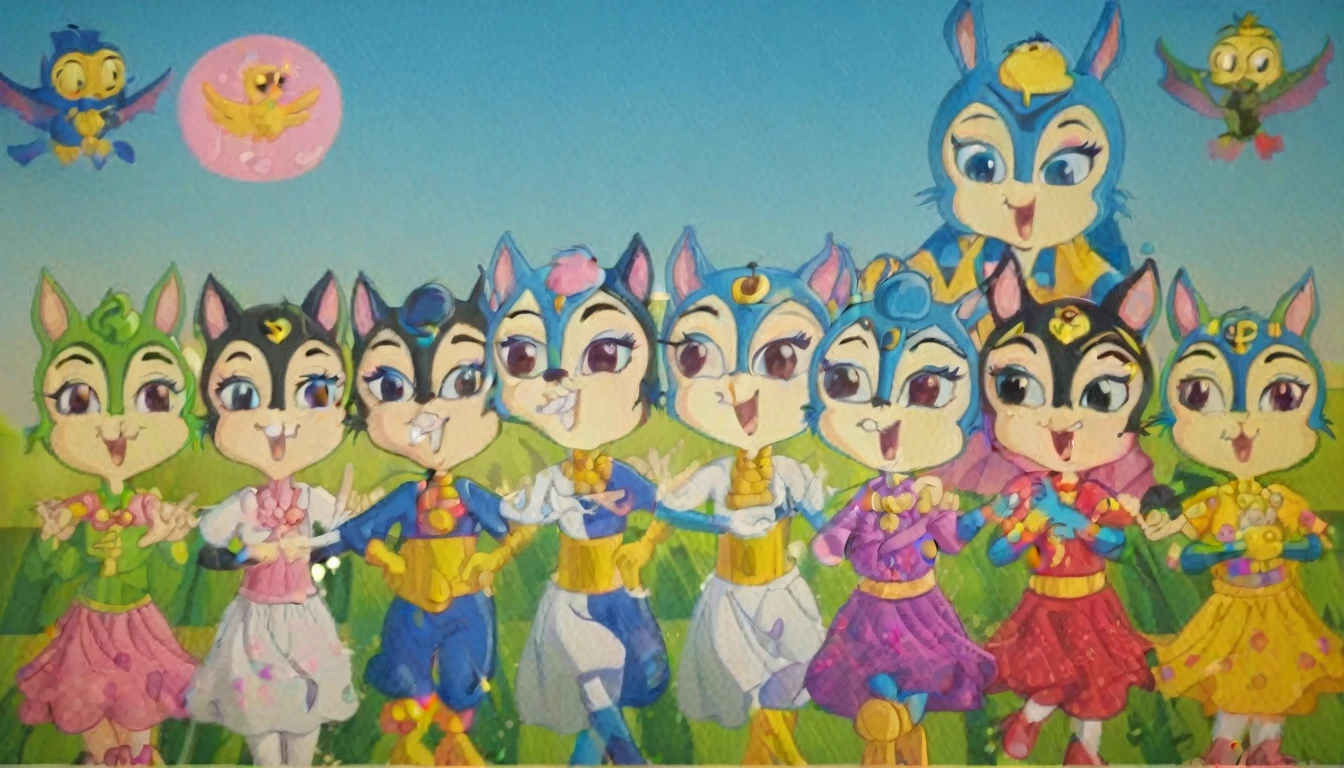 A cartoon cat in a white dress stands in front of a wall, 埃及Catwoman神, bet, Wearing golden cat armor, Catwoman, Egyptian God, Neferibido, anime Catwoman, Hieroglyphics, Hieroglyphicsics, Pharaoh, Catwoman, Sora is a cat, tabaxi, Cat from the void