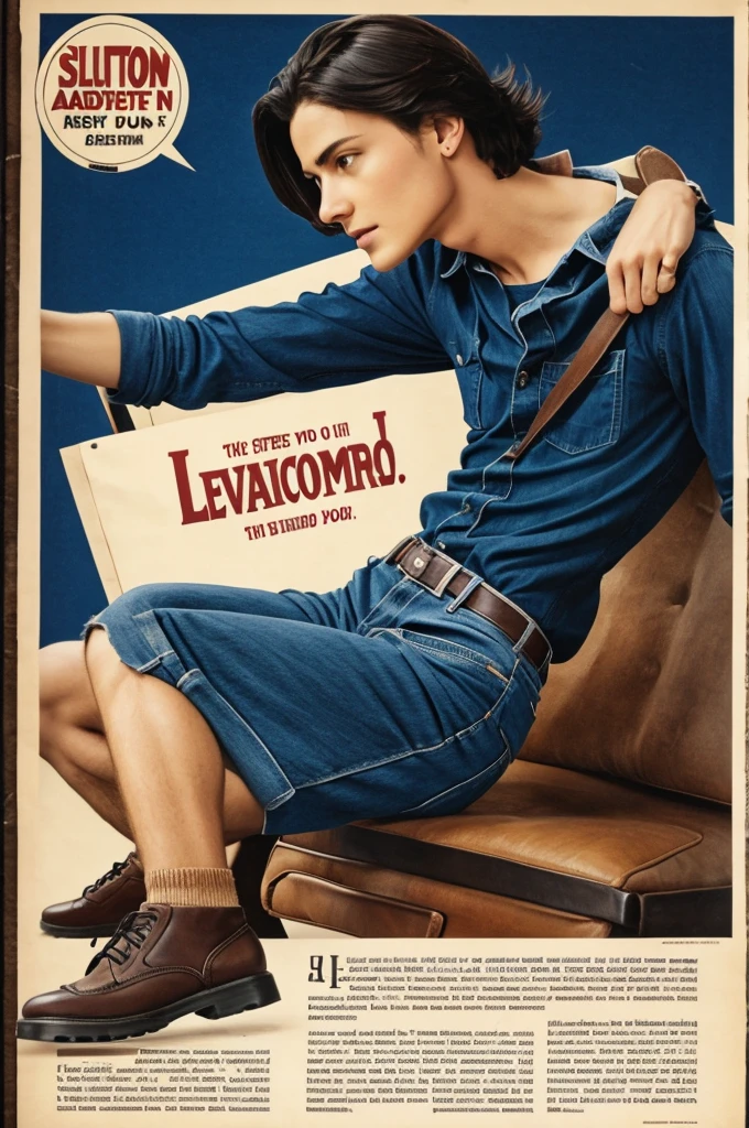 Advertisement that says : Levi&#39;s Formerly new 