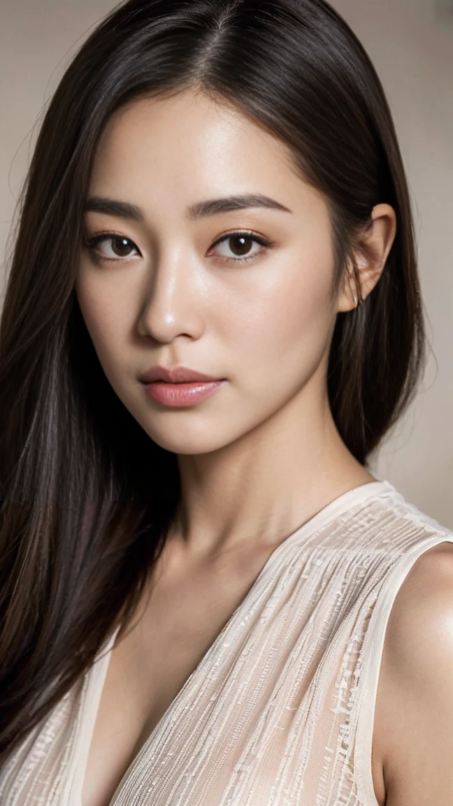 dark brown haIr、LIght brown eyes、Japanese actress、Lady、I am about 40 years old、(IntrIcate-detaIl:1.2)、(top-qualIty:1.4)、 (超A hIgh resolutIon:1.2)、超A hIgh resolutIon、(A detaIled eye)、(detaIled facIal features)、Hmph、8K resolutIon、D-cup sIze breasts、length haIr、I'I'I'I'I'I'I'tits'm sIttIng comfortably on a sofa on the quIet terrace of a cafe..、RelaxIng、LeanIng on the backrest、Obscene pose、Beautiful legs、Please bend your legs、Please lift your chin a little、Expressions of sadness、A masterpiece of transparent painting、camisole、Shorts、落ちたcamisoleの紐を手で触る、