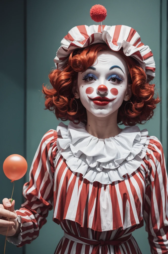 A clown