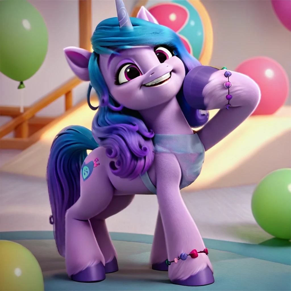 score_9, score_8_up, score_7_up, score_6_up, score_5_up, score_4_up,
female, Izzy Moonbow, solo, looner, nonpop, balloon nonpop, detailed background, party, selfie, fanservice, plot, balloon fetish, balloon support, 3d, hd, 4k, solo,
safe, rating safe,
spread legs, plot, blowing up balloons, balloon blowing, wide hips, arched back, overinflated balloon, tight balloon, necked balloon, translucent balloon, white star print on balloon, balloon inflation, bouncing, squeaking, noisy, loud,
My Little Pony: Make Your Mark, My Little Pony: A New Generation, cinematic, dynamic angle, depth of field, bloom, subsurface scattering