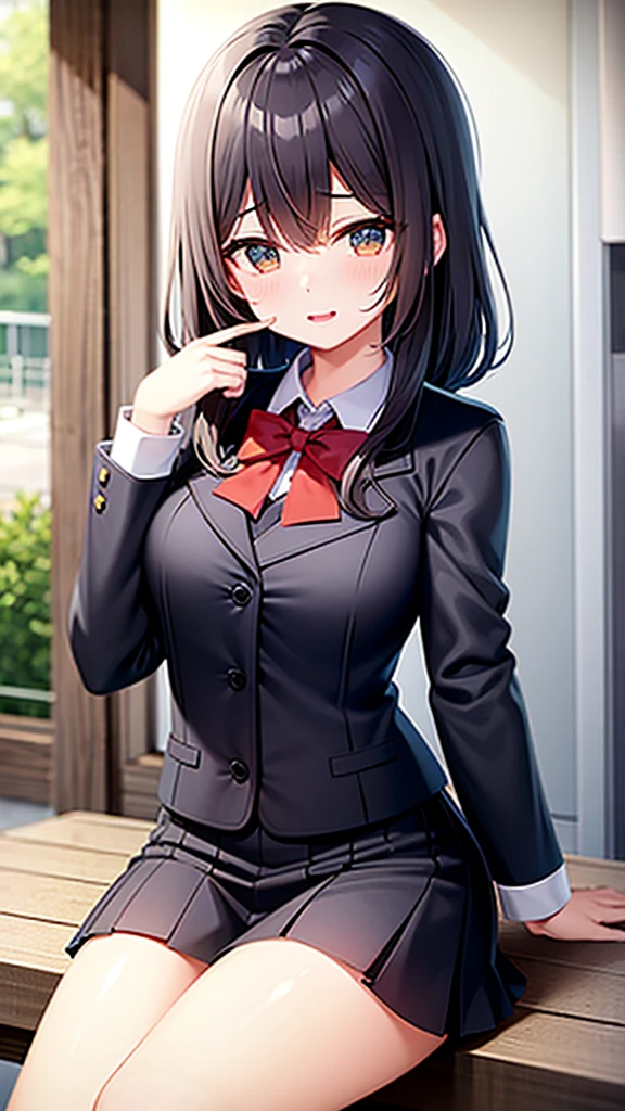 high school student、uniform、high school girl