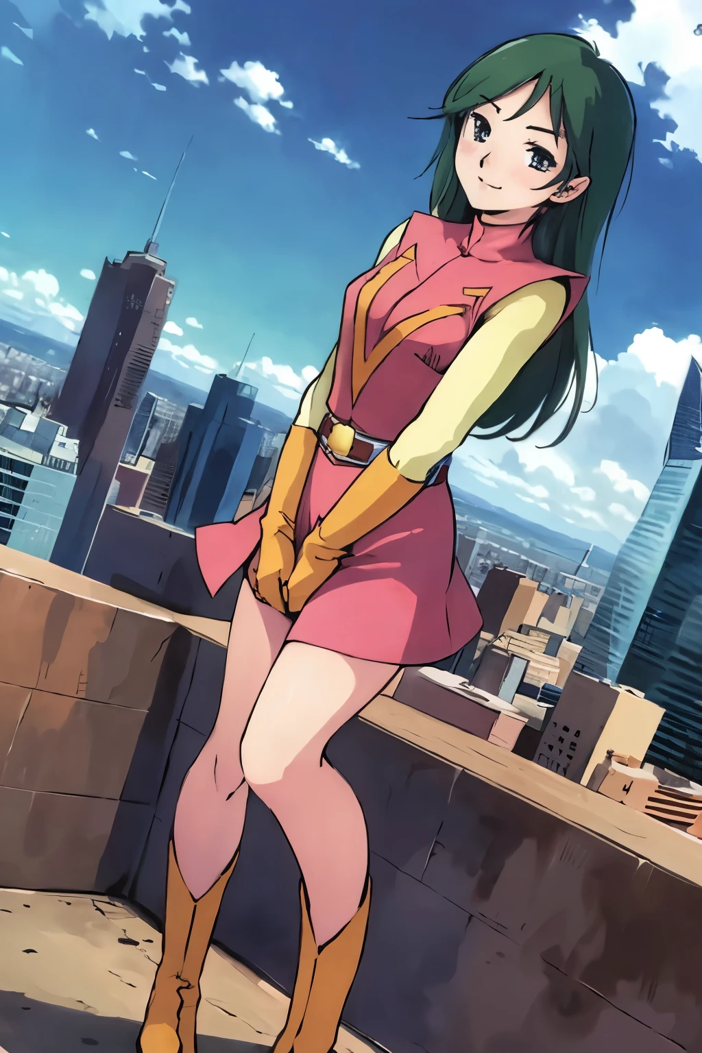 masterpiece, Highest quality, city, 1 Girl,alone,
 Chizuru,