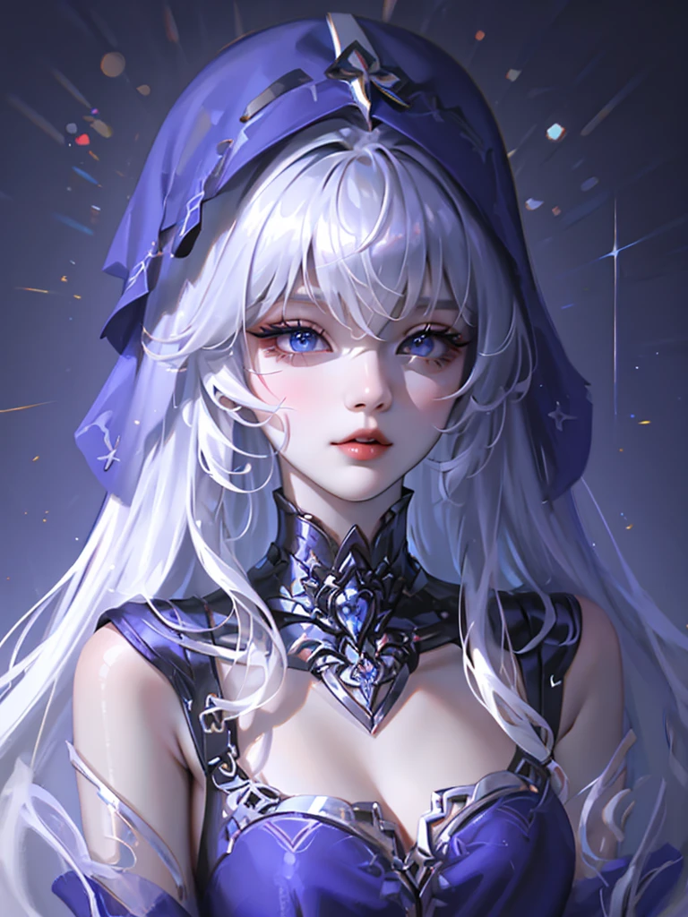 Unbeatable beauty, Skin is firm and shiny, bangs between eyes, Shiny straight beautiful platinum blonde, Silky extra long straight hair, Eyeliner, Sexy beautiful innocent 14 year old, HD big big beautiful bright blue eyes, beautiful cute girl, baby face, short sleeve