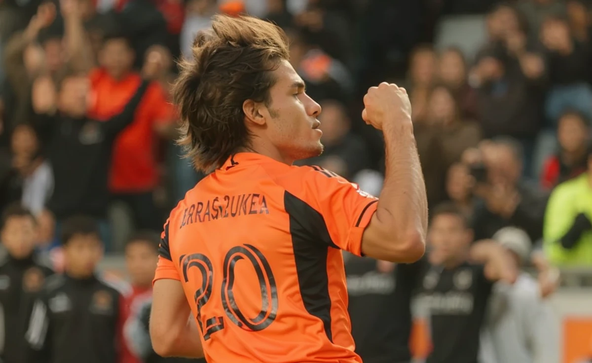 Soccer boy, backwards