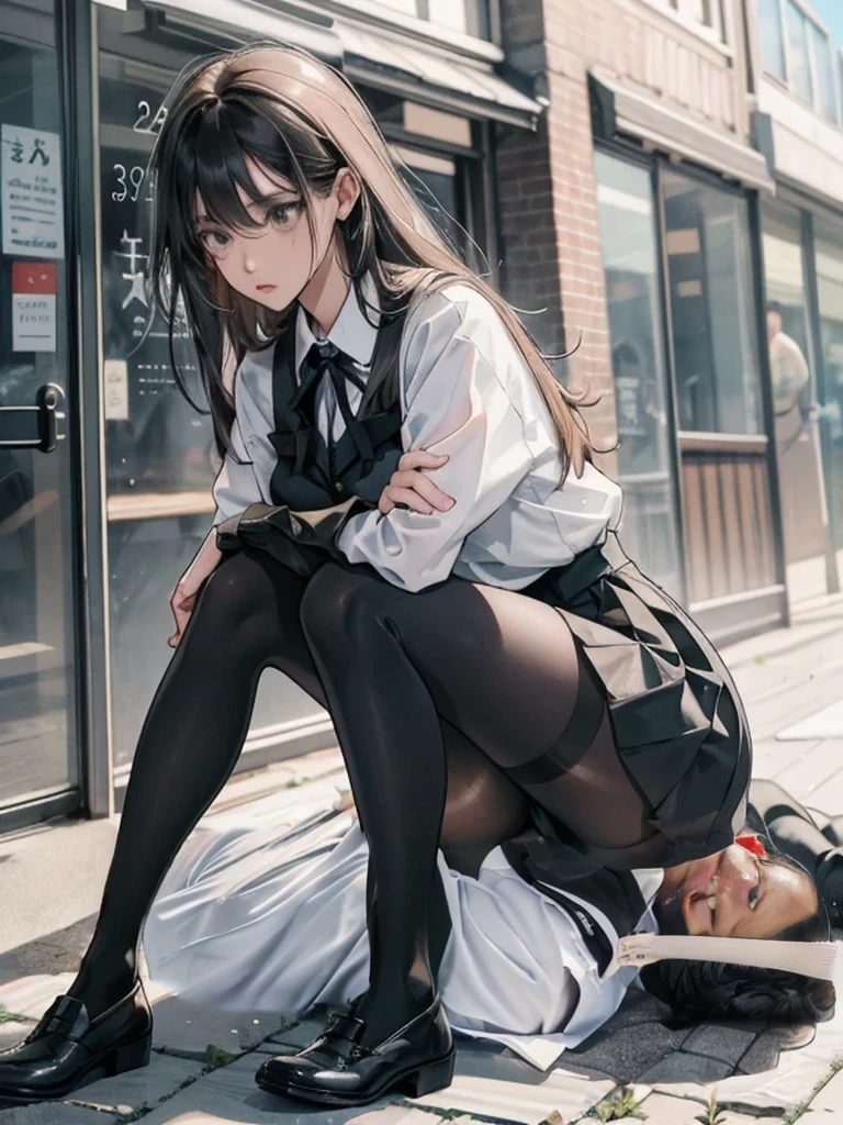 Lying on your back Japanese Uncle 50s (8K) high resolution Vivid