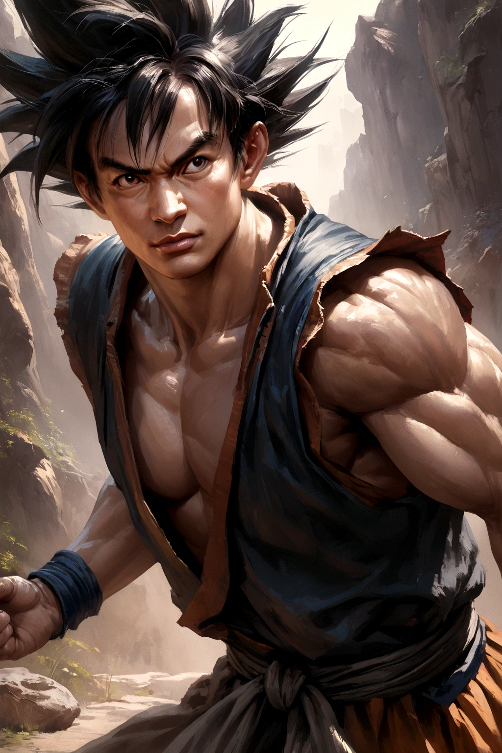 Goku realistic 