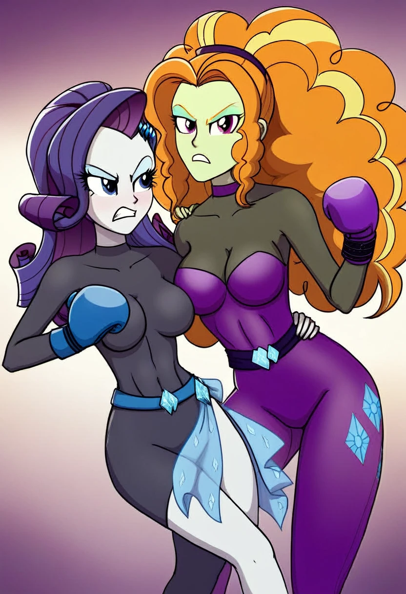 Eqg . Rarity boxing adagio angry in the bodystocking