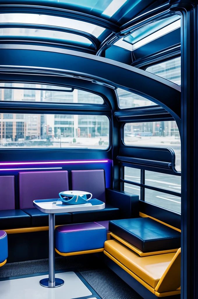 futuristic bus