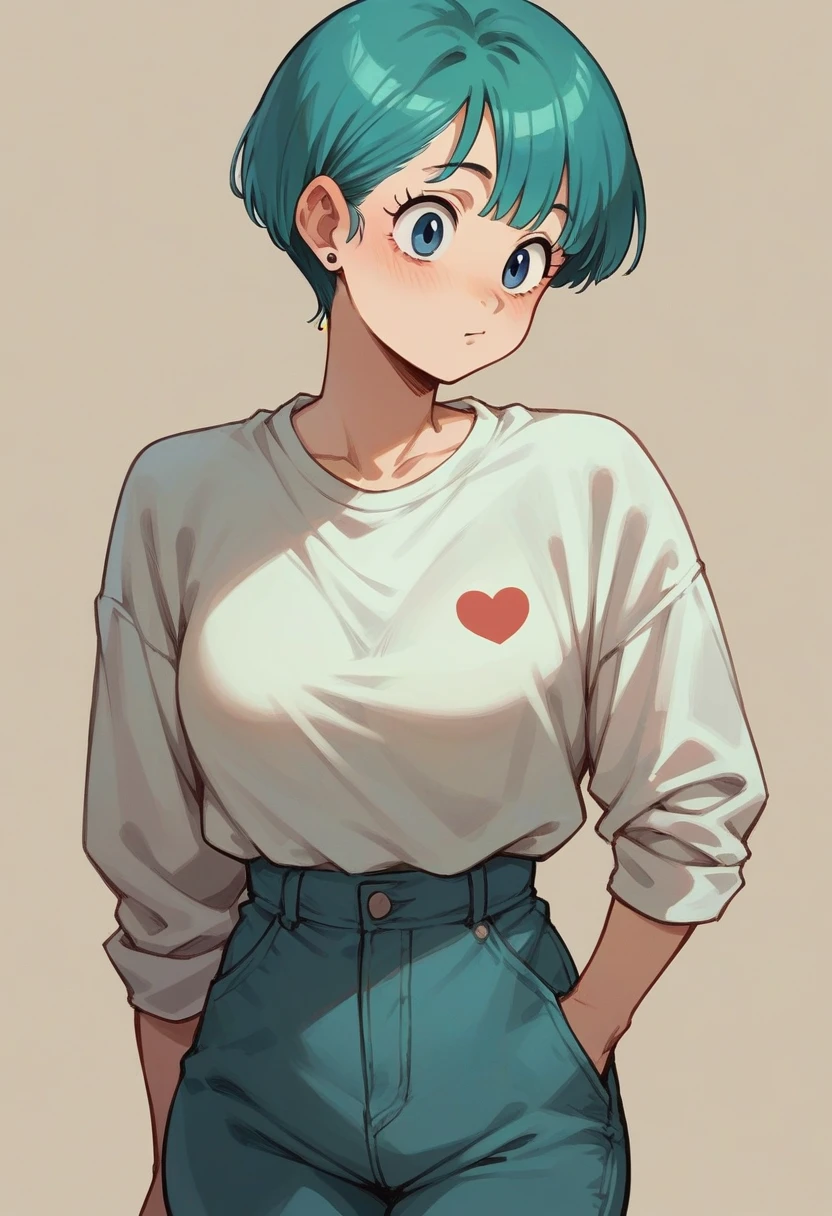 Bulma has the largest breasts in the world, her chest is 5 meters long