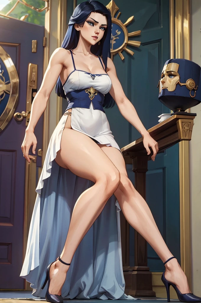 A beauty woman in a fantastic space., White and gold tight micro dress., 98k, {{Masterpiece}}, Best Quality, high quality:1.4), {{[[front look}}, Look like_contact, Various poses)]], very pretty face, and very pretty Look likes, pretty pictures, beautiful images, {{whole whole body}}, {{{{{{{{long legs}}}}}}}}, {{{{slim and sexy body}}}}, {{{{{{tall woman}}}}}}, {{177 cm tall}}, Alone, beautiful, beautiful, adorable, pale skin, {{German girl from 18 to 22 years old.}}, look beautiful German girl and blue Look likes or green Look likes ), Nordic German girl, {{{{{{{{{{whole body}}}}}}}}}}, {{{{{{{{{{high_heels}}}}}}}}}},